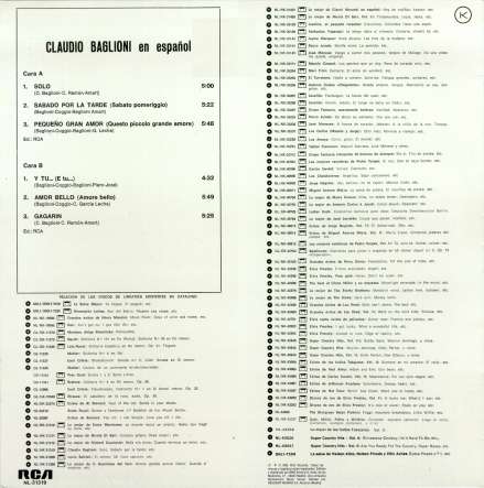 Copertina - Retro (Ristampa del 1989)
